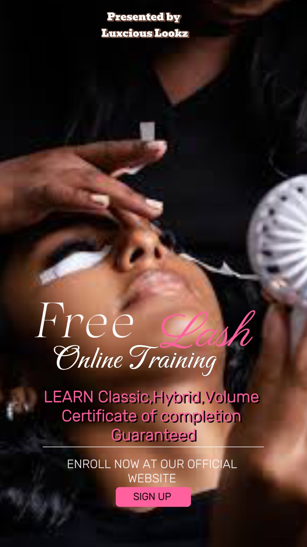Free lash training kit /Full lash course